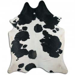 Cowhide - Black/white 1045