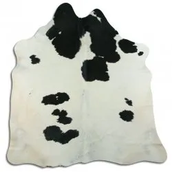 Cowhide - Black/white 1051