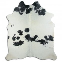 Cowhide - Black/white 1054