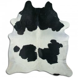 Cowhide - Black/white 1055
