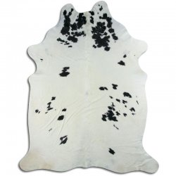 Cowhide - Black/white 1058