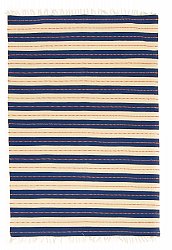 Rag rug - Alva (blue)