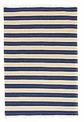 Rag rug - Alva (blue)