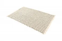 Rag rug - Agadir (black/white)