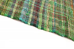 Rag rug - Home (green)