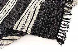 Rag rug - Kajsa (black)