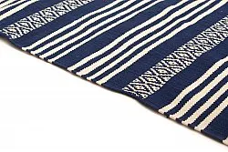 Rag rug - Ystad (blue)