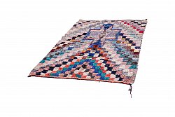 Moroccan Berber rug Boucherouite 200 x 135 cm