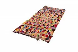 Moroccan Berber rug Boucherouite 120 x 335 cm
