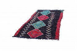 Moroccan Berber rug Boucherouite 165 x 110 cm