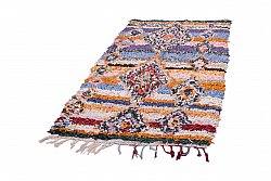 Moroccan Berber rug Boucherouite 205 x 105 cm