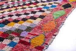 Moroccan Berber rug Boucherouite 240 x 140 cm