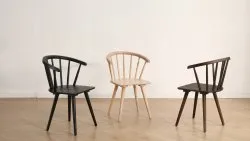 Chair - Astrid (brown) - 2 pcs