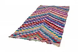 Moroccan Berber rug Boucherouite 245 x 125 cm