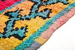 Moroccan Berber rug Boucherouite 260 x 135 cm