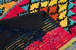 Moroccan Berber rug Boucherouite 260 x 135 cm