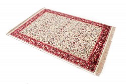 Wilton rug - Francesca (ivory/red)