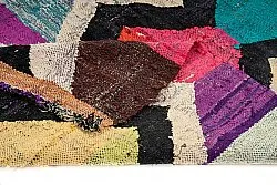 Moroccan Berber rug Boucherouite 135 x 245 cm