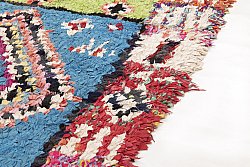 Moroccan Berber rug Boucherouite 205 x 100 cm