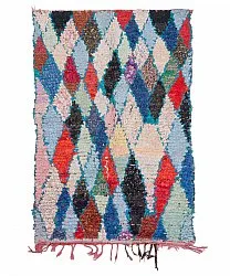Moroccan Berber rug Boucherouite 200 x 130 cm