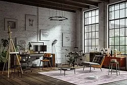 Wilton rug - Ben Arous (pink)
