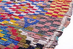 Moroccan Berber rug Boucherouite 190 x 115 cm
