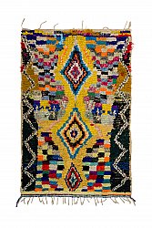 Moroccan Berber rug Boucherouite 225 x 150 cm