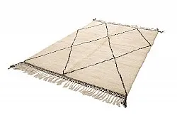 Kilim Moroccan Berber rug Beni Ourain 165 x 260 cm