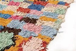 Moroccan Berber rug Boucherouite 235 x 160 cm