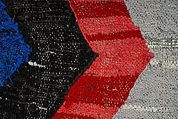 Moroccan Berber rug Boucherouite 135 x 225 cm