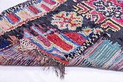 Moroccan Berber rug Boucherouite 245 x 125 cm