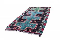 Moroccan Berber rug Boucherouite 310 x 160 cm