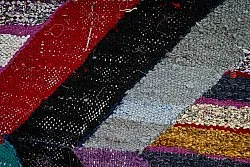 Moroccan Berber rug Boucherouite 140 x 290 cm