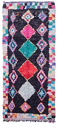 Moroccan Berber rug Boucherouite 230 x 130 cm