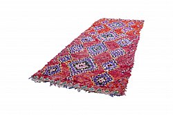 Moroccan Berber rug Boucherouite 315 x 135 cm