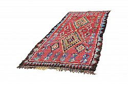 Moroccan Berber rug Boucherouite 290 x 130 cm