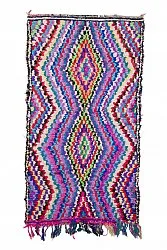 Moroccan Berber rug Boucherouite 270 x 145 cm