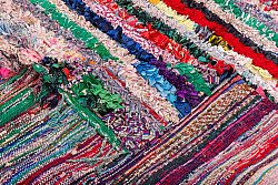 Moroccan Berber rug Boucherouite 210 x 145 cm