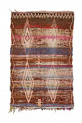 Moroccan Berber rug Boucherouite 230 x 150 cm