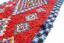Moroccan Berber rug Boucherouite 295 x 150 cm