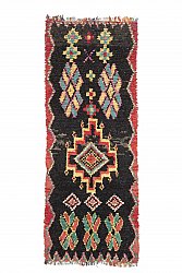 Moroccan Berber rug Boucherouite 300 x 115 cm
