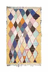 Moroccan Berber rug Boucherouite 200 x 120 cm
