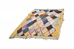 Moroccan Berber rug Boucherouite 200 x 120 cm
