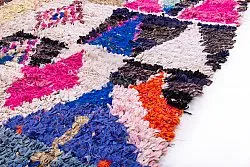 Moroccan Berber rug Boucherouite 245 x 135 cm