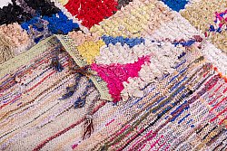Moroccan Berber rug Boucherouite 245 x 135 cm
