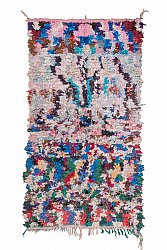 Moroccan Berber rug Boucherouite 220 x 140 cm