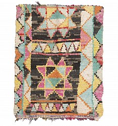 Moroccan Berber rug Boucherouite 165 x 130 cm