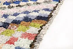 Moroccan Berber rug Boucherouite 210 x 115 cm