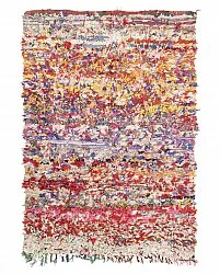 Moroccan Berber rug Boucherouite 205 x 140 cm
