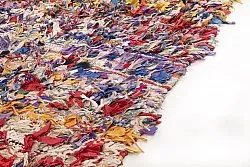 Moroccan Berber rug Boucherouite 205 x 140 cm